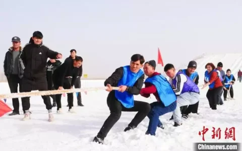 新疆巴楚县开启“冰雪旅游季” 让更多群众体验冰雪乐趣