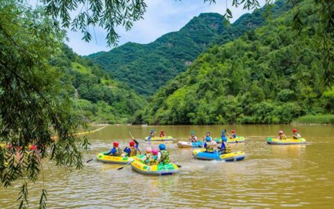三门峡周边游，打卡豫西大峡谷，这里是夏季漂流玩水的好去处
