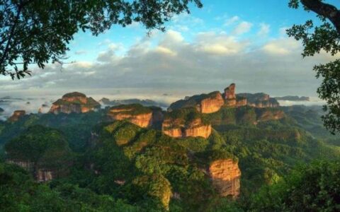 一生要去的地方，广东丹霞山，这里有奇特的丹霞风貌！