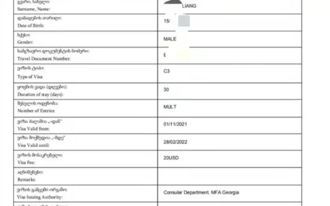 格鲁吉亚签证申请史上最全攻略