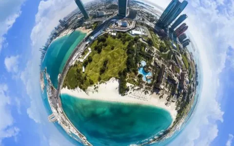 以上帝视角看世界|阿拉伯世界的首都阿布扎比，土豪的世界你不懂