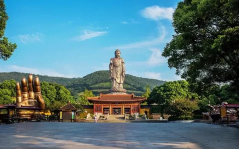 无锡灵山的由来跟唐玄藏有关？！灵山大佛！