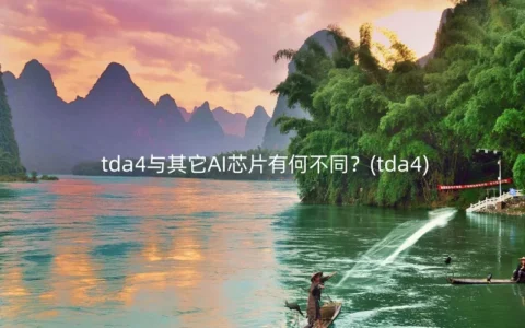 tda4与其它AI芯片有何不同？(tda4)