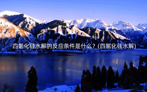 四氯化硅水解的反应条件是什么？(四氯化硅水解)