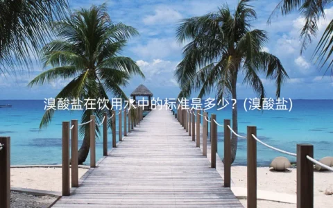 溴酸盐在饮用水中的标准是多少？(溴酸盐)