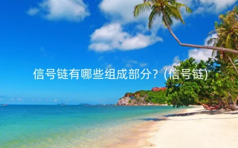 信号链有哪些组成部分？(信号链)