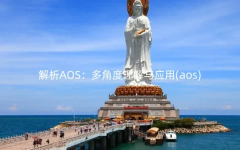 解析AOS：多角度理解与应用(aos)