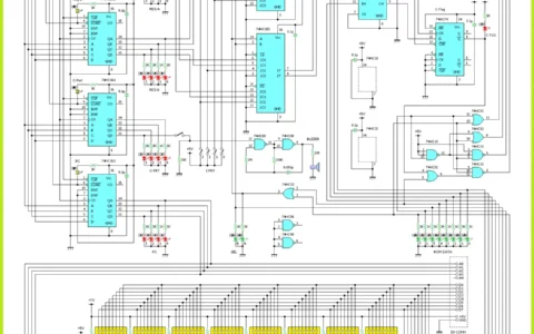 自制CPU TD4四位机 学习计算机