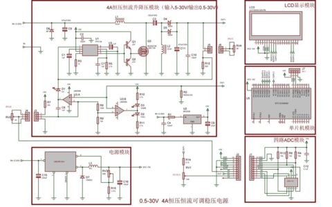业余制作0～30V 4A恒压恒流可调电源，带功率和容量测试（一）