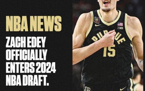 NCAA顶级中锋周志豪受访表示自己有能力进入联盟，他将参加选秀！