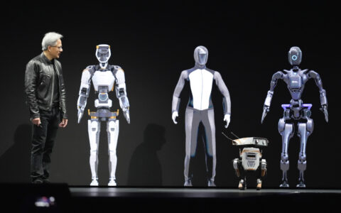 人形机器人亮相百度AI大会，优必选股价涨超10%：新时代的科技浪潮