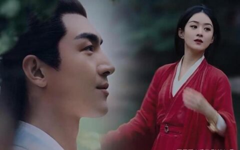 《与凤行》至味海报短片，赵丽颖回眸绝美，林更新撑伞有气质！