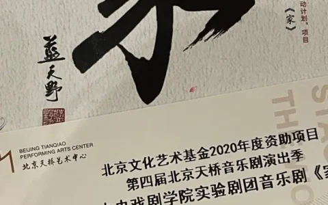 中央戏剧学院原创音乐剧《家》在京首演，如何评价这场演出？