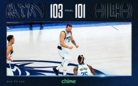 独行侠挥霍25分优势险胜快船 东契奇35+11乔治23+7